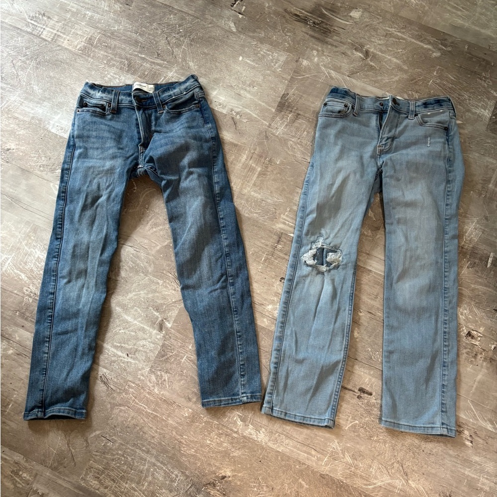 Abercrombie kids 7/8 long jeans
